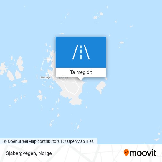Sjåbergvegen kart
