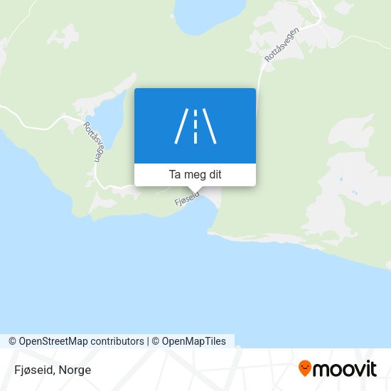 Fjøseid kart