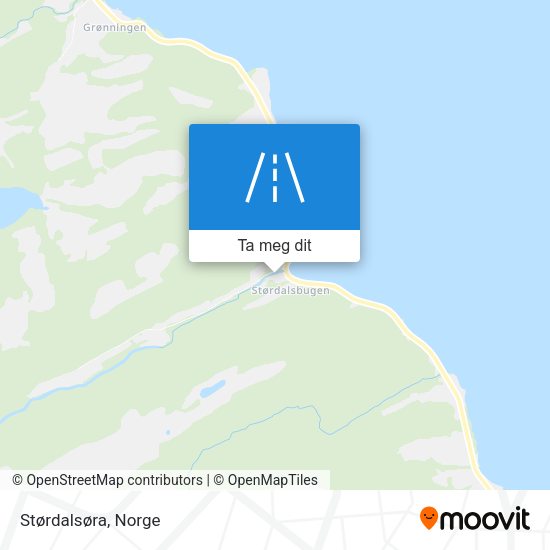 Størdalsøra kart