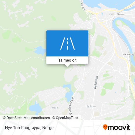 Nye Torshaugløypa kart