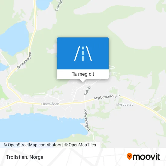 Trollstien kart