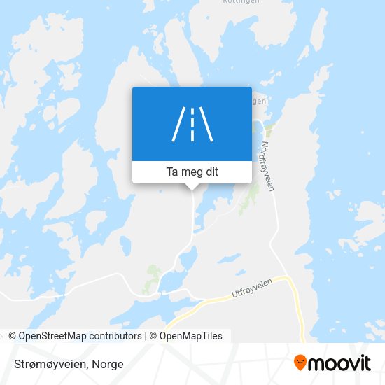 Strømøyveien kart