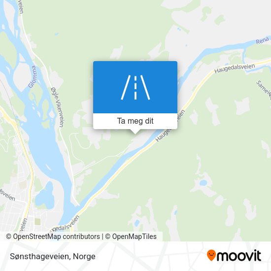 Sønsthageveien kart