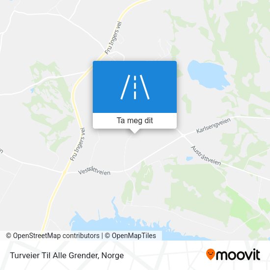 Turveier Til Alle Grender kart
