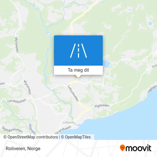 Roliveien kart