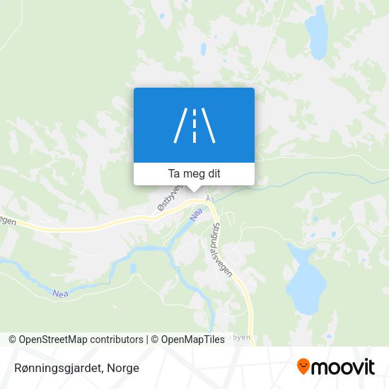 Rønningsgjardet kart
