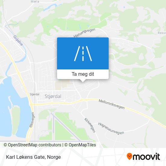 Karl Løkens Gate kart