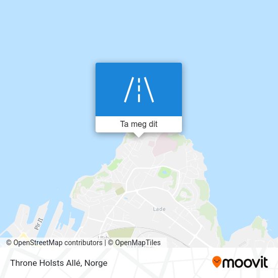 Throne Holsts Allé kart