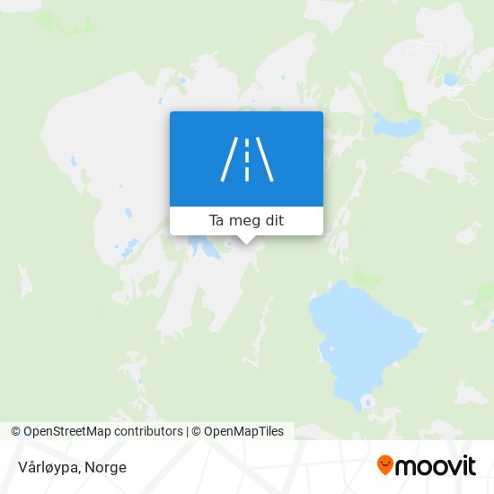 Vårløypa kart