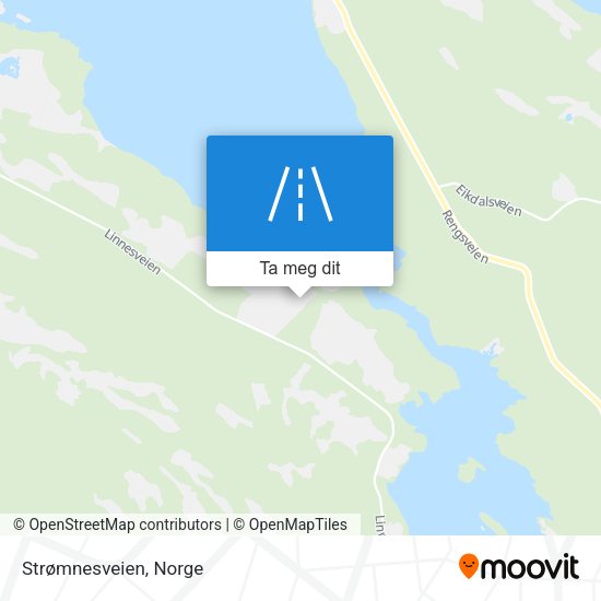 Strømnesveien kart