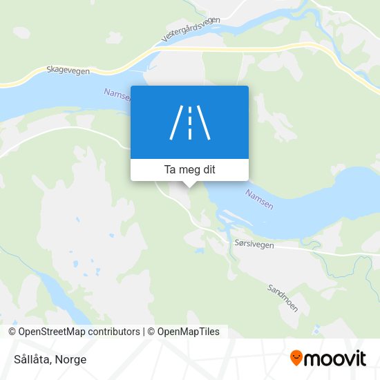 Sållåta kart