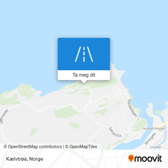 Kælvtrøa kart