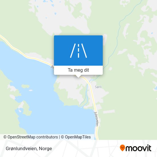 Grønlundveien kart