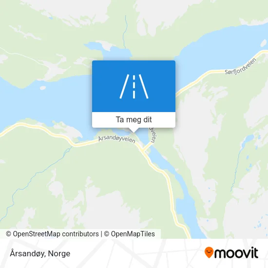 Årsandøy kart