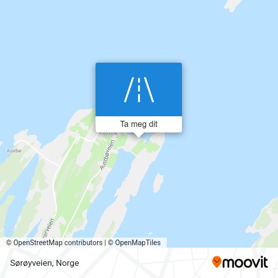 Sørøyveien kart