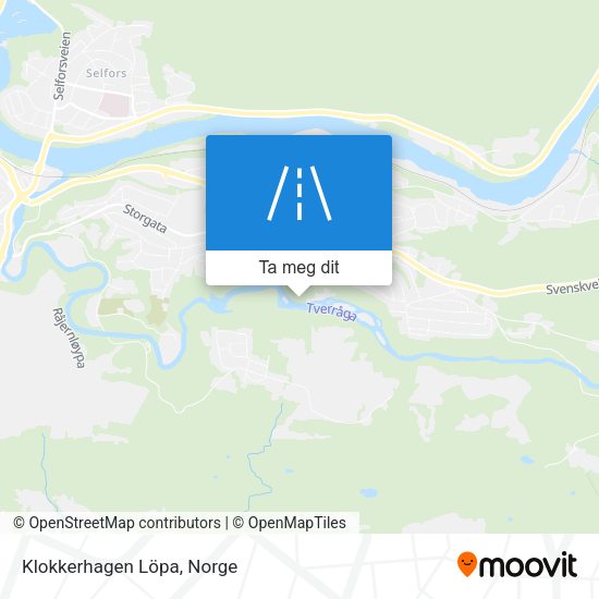 Klokkerhagen Löpa kart
