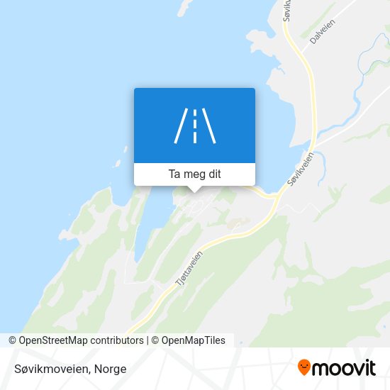 Søvikmoveien kart