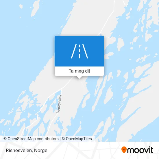 Risnesveien kart