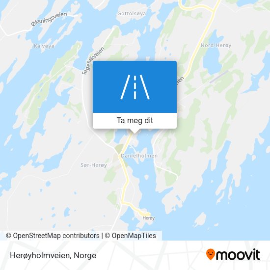 Herøyholmveien kart