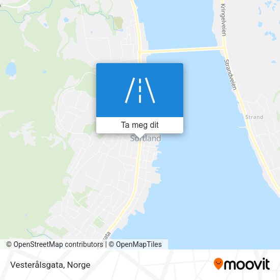 Vesterålsgata kart