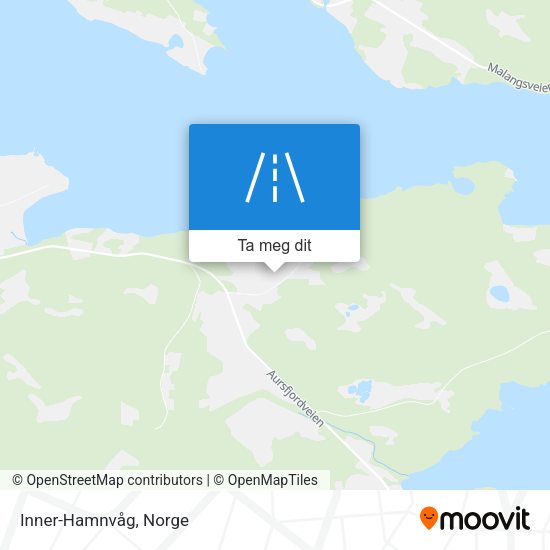 Inner-Hamnvåg kart
