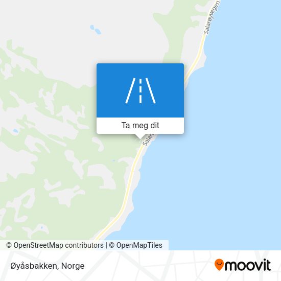Øyåsbakken kart