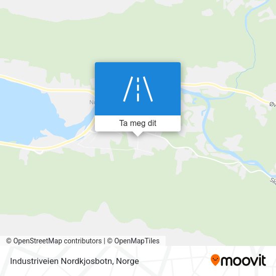 Industriveien Nordkjosbotn kart