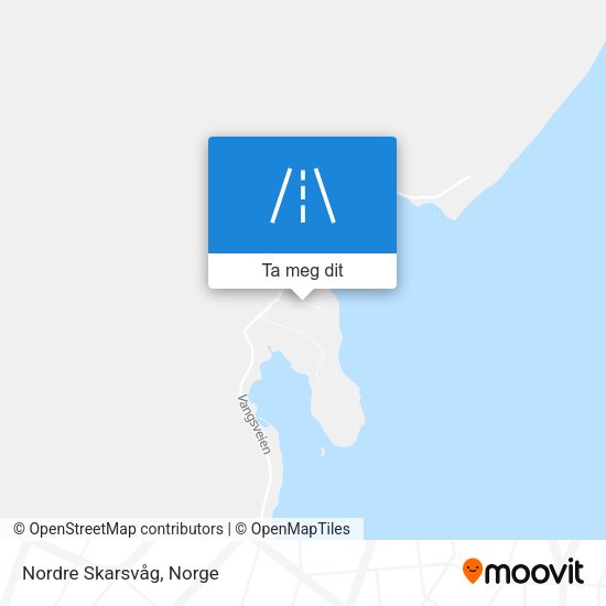 Nordre Skarsvåg kart