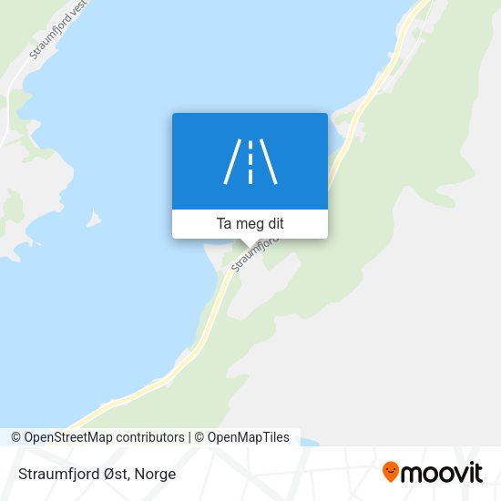 Straumfjord Øst kart