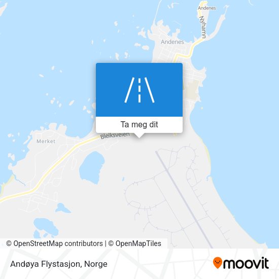 Andøya Flystasjon kart