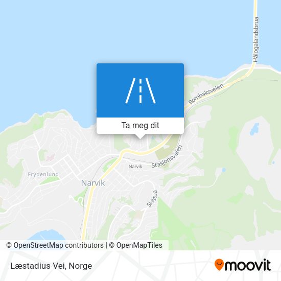 Læstadius Vei kart