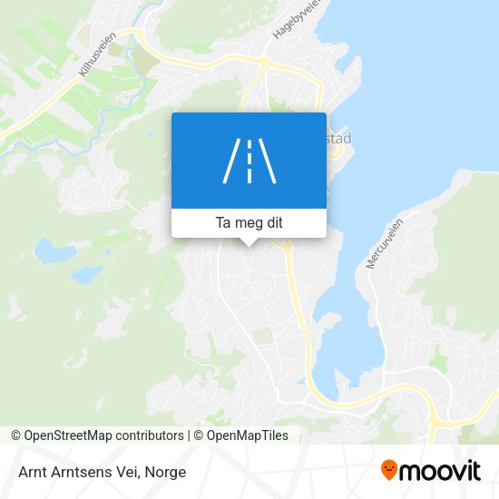Arnt Arntsens Vei kart