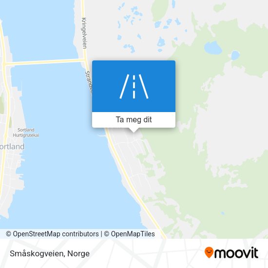 Småskogveien kart