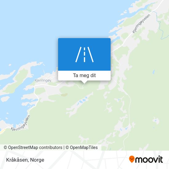 Kråkåsen kart