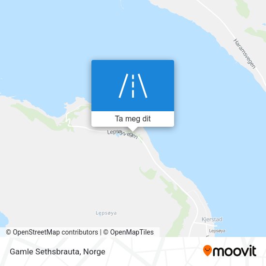 Gamle Sethsbrauta kart