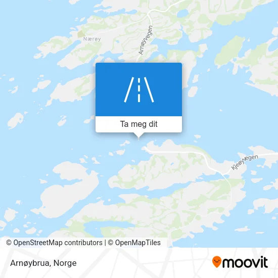 Arnøybrua kart