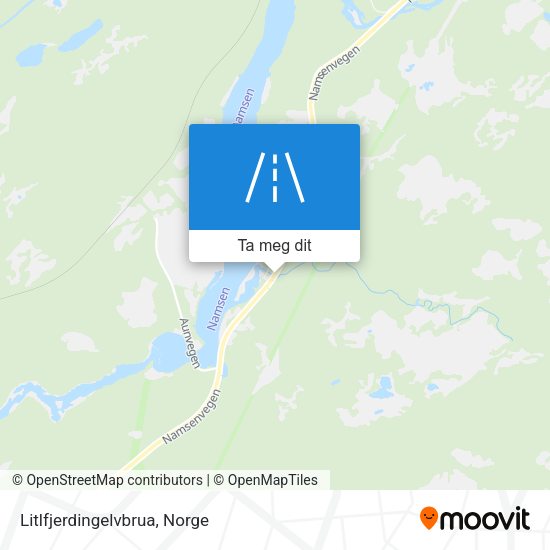 Litlfjerdingelvbrua kart