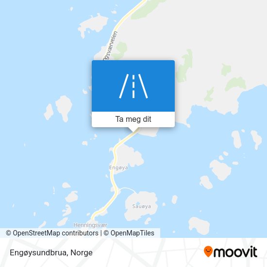 Engøysundbrua kart
