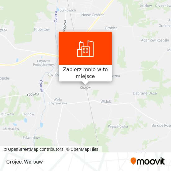 Mapa Grójec