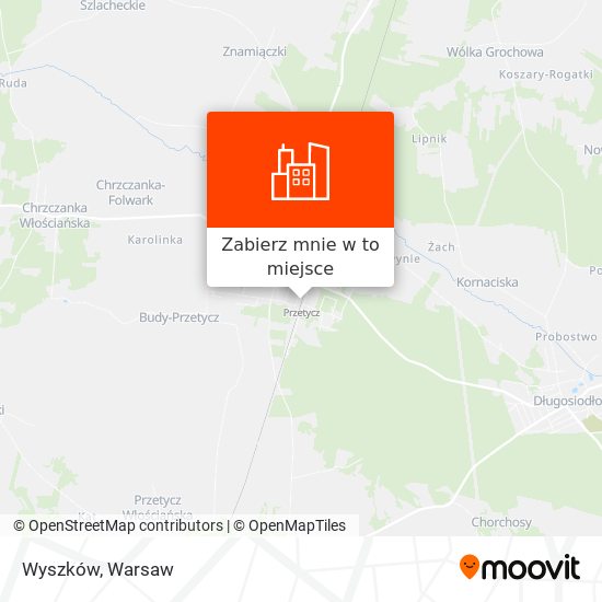 Mapa Wyszków