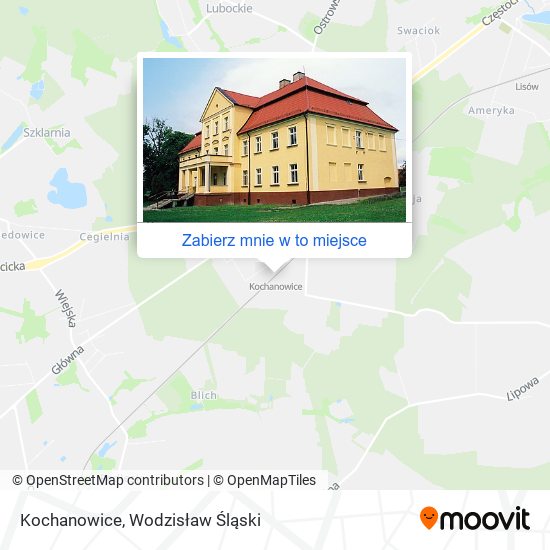 Mapa Kochanowice