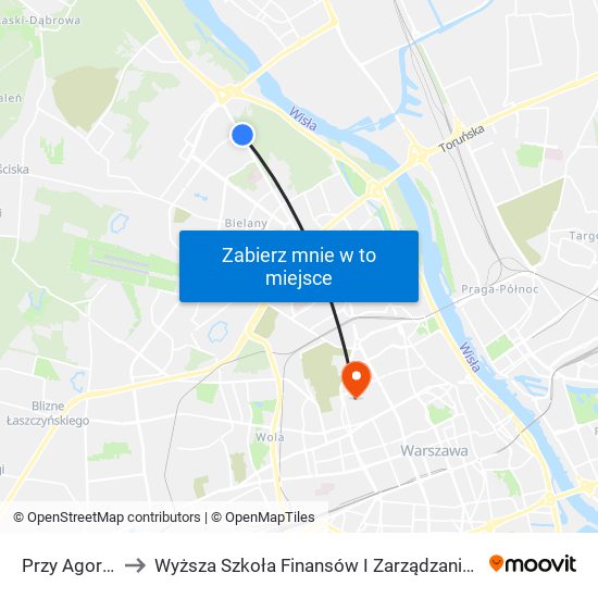 Przy Agorze 03 to Wyższa Szkoła Finansów I Zarządzania W Warszawie map