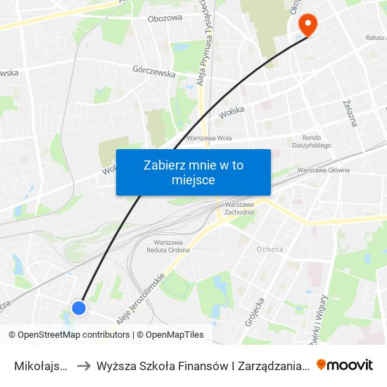 Mikołajska 03 to Wyższa Szkoła Finansów I Zarządzania W Warszawie map