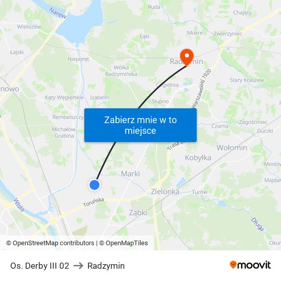 Os. Derby III 02 to Radzymin map