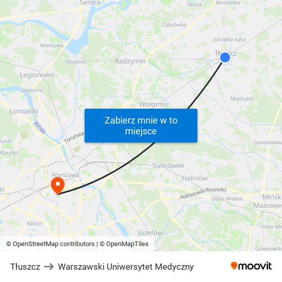 Tłuszcz to Warszawski Uniwersytet Medyczny map