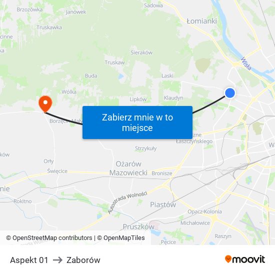 Aspekt 01 to Zaborów map