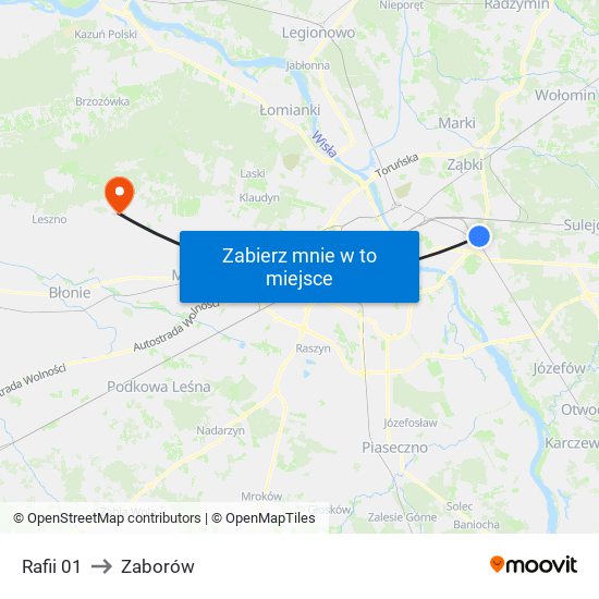 Rafii 01 to Zaborów map