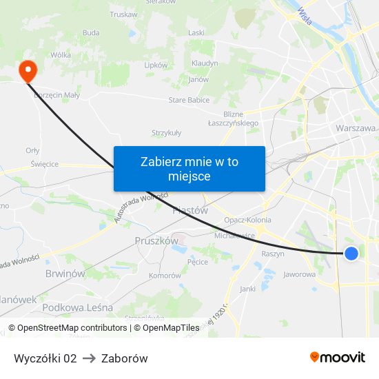 Wyczółki 02 to Zaborów map