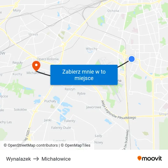 Wynalazek to Michałowice map