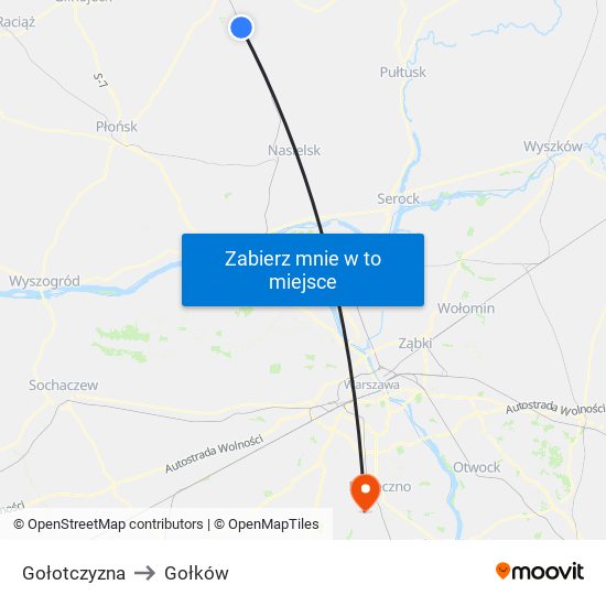 Gołotczyzna to Gołków map